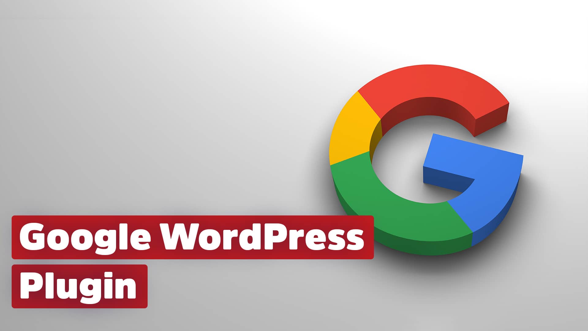Google WordPress Plugin
