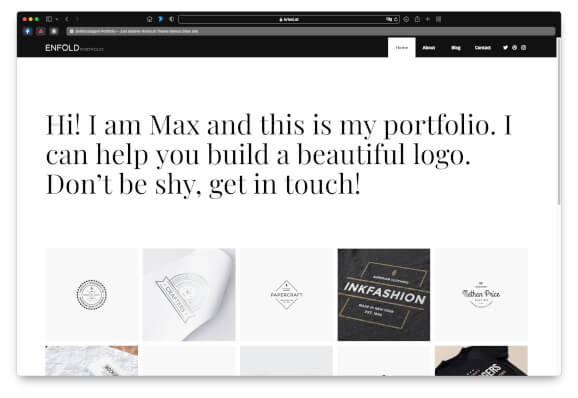 Elegant Portfolio