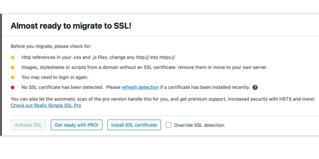 Useful tool for SSL migration