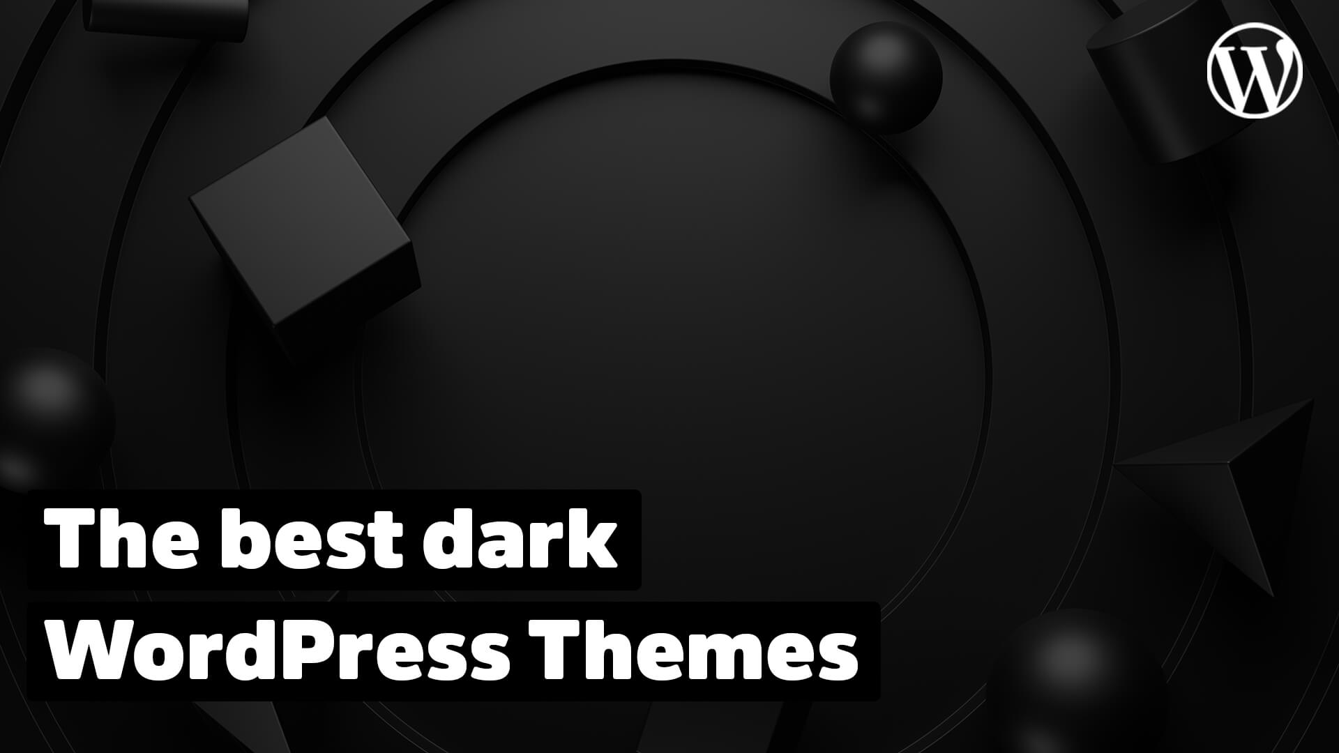 Best free dark WordPress themes