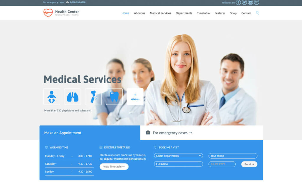 HealthCare theme